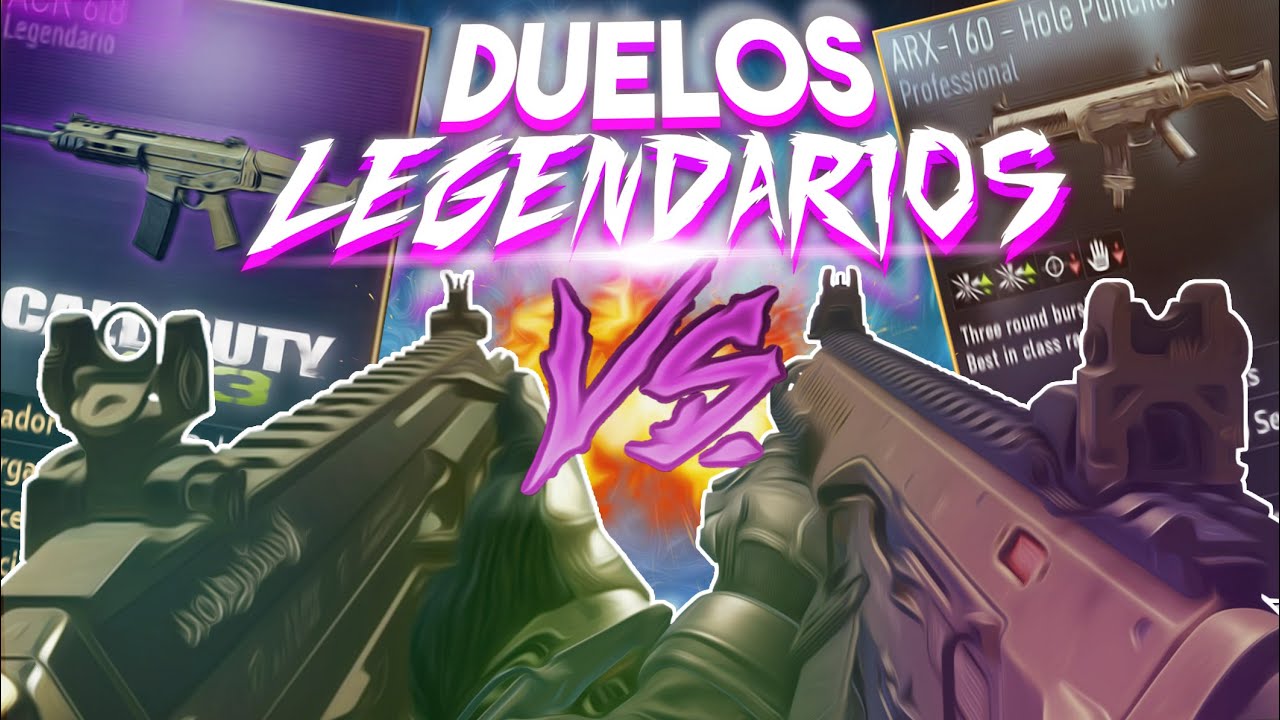 ACR 6.8 VS ARX-160 HOLE PUNCHER - DUELOS LEGENDARIOS #1