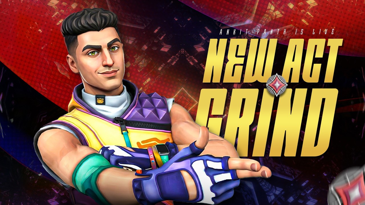 SERIOUS SG GRIND BEGINS | VALORANT LIVE RANK #2233