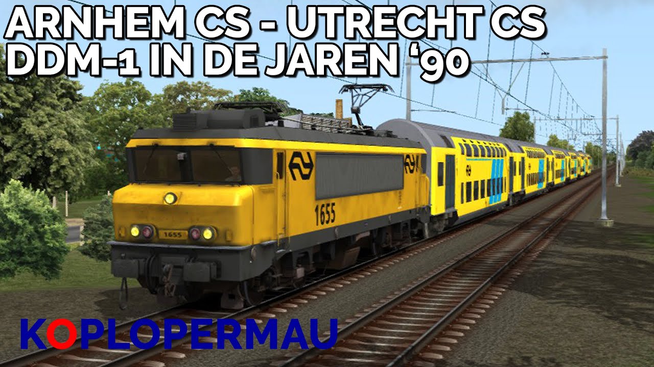 Train Simulator 2023: DDM-1 van Arnhem CS naar Utrecht CS!