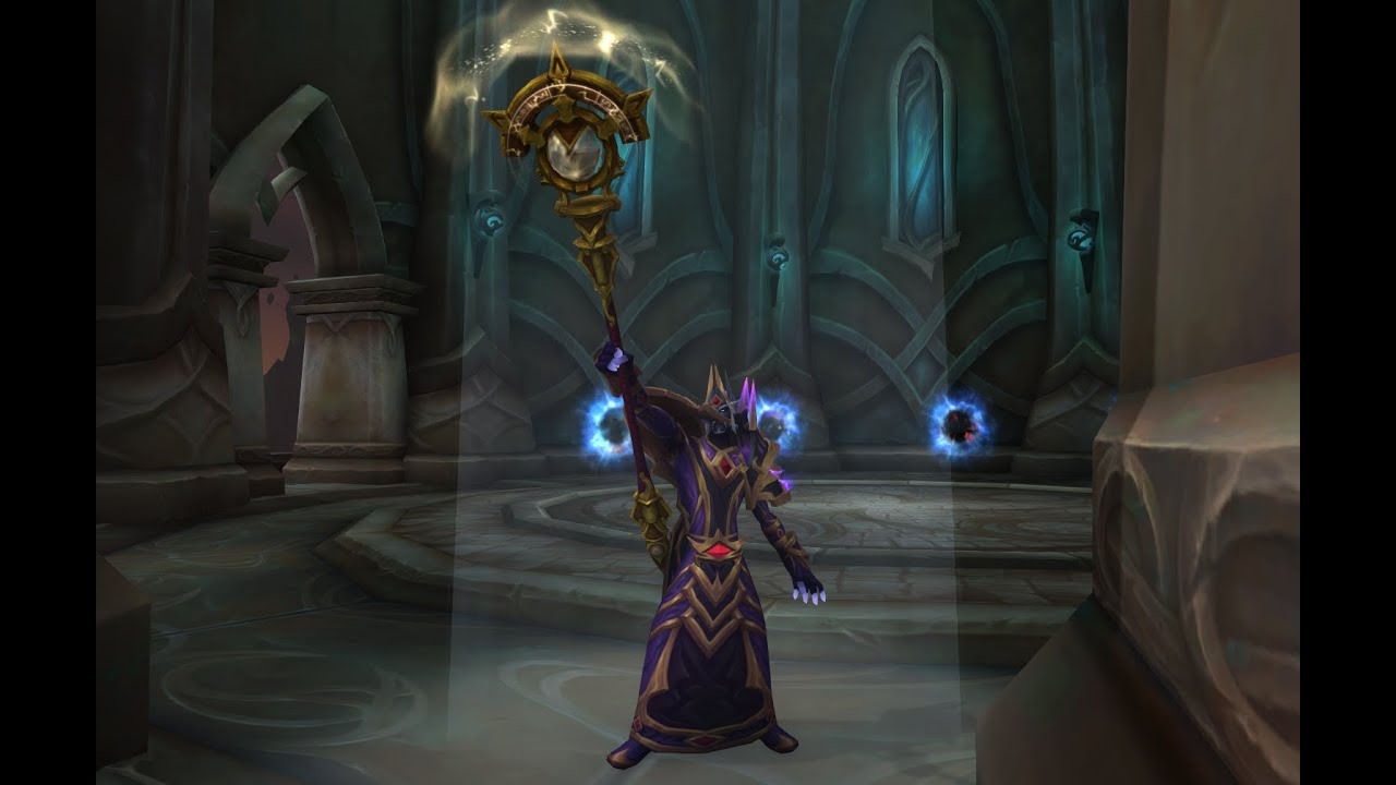 World Of Warcraft Shadowlands (9.1.5) Torre de Magos Timewalking Legion Mago Arcano (sin comentar)