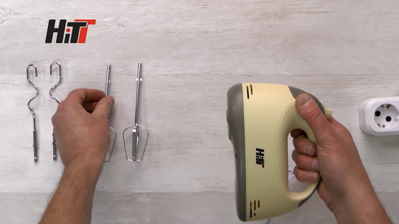Распаковка миксера / Unpacking of hand mixer HiTT HT-5509