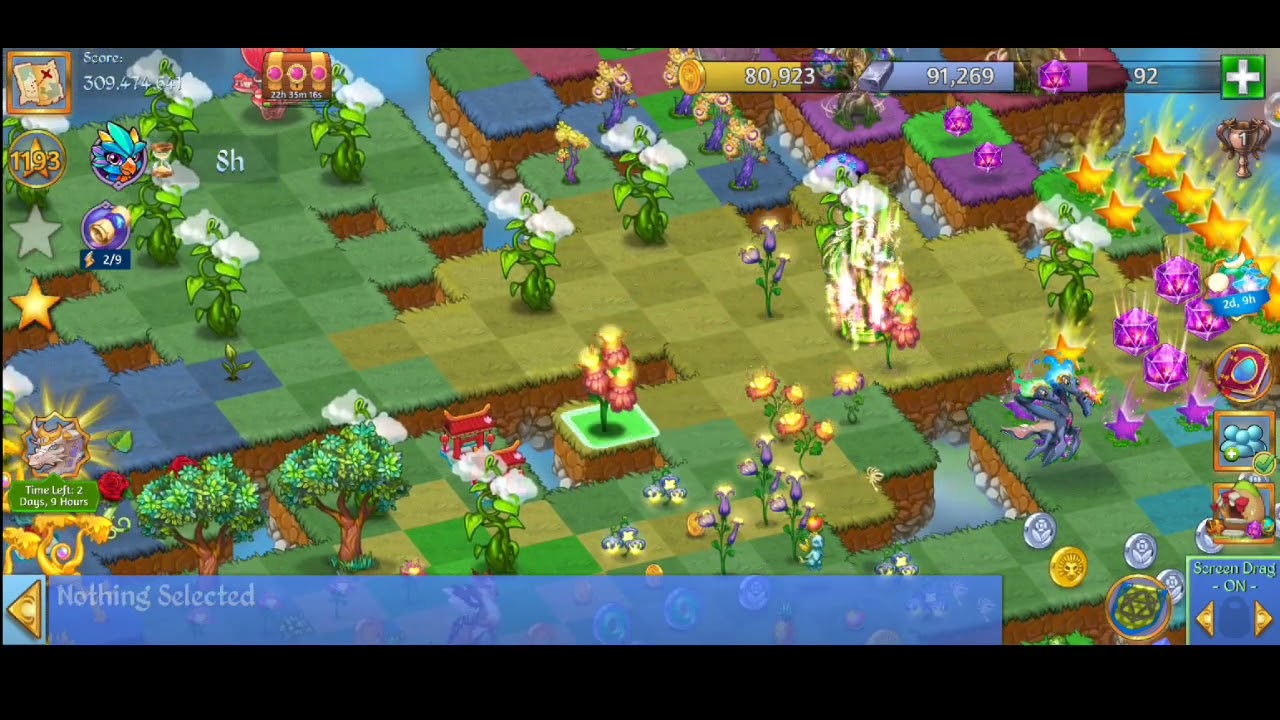 #Satisfying - Merge Dragons!! (Merge Grand Gaia Statue - EPIC to Heavenly Gaia Statue - LEGENDARY)