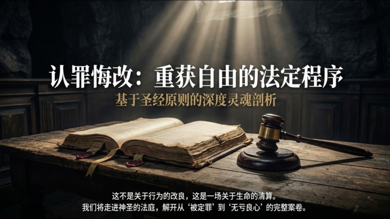 Survival Kit #3 认罪悔改 - 正式的认罪 (1) from深度解析倪柝声