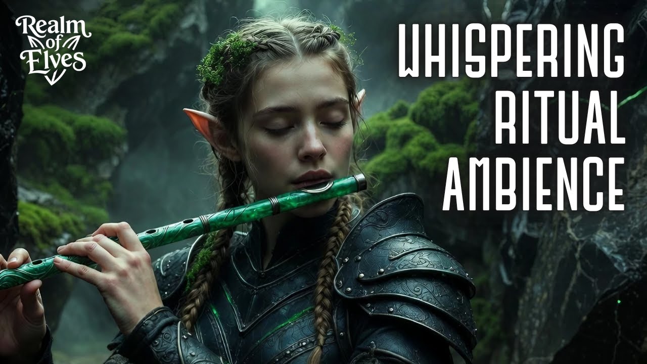 Whispering Ritual Ambience   1 Hour Fantasy Instrumental Music for Yoga & Mindfulness
