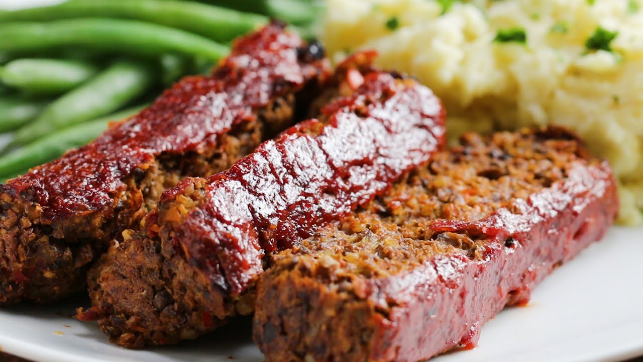 Veggie-Packed Lentil Loaf