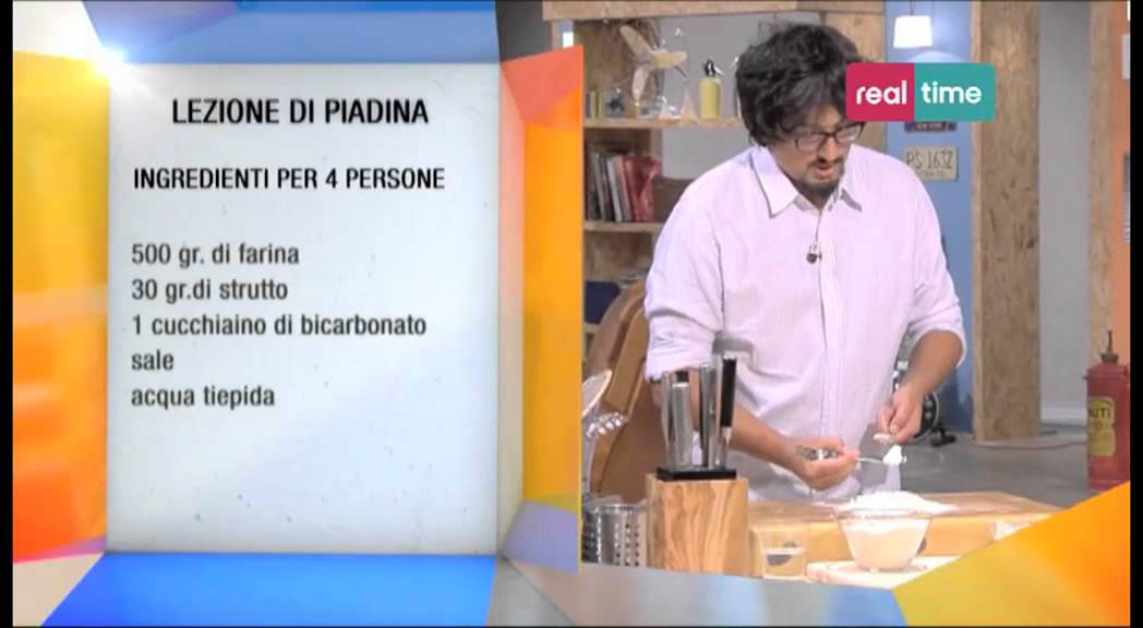 Cucina con Ale: piadina (lezione)