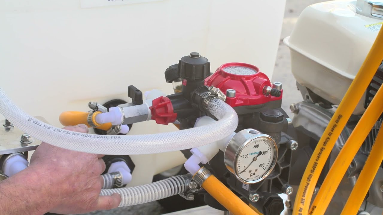 Operating the Pressure Regulator on a Hypro D252GRGI Diaphragm Pump | Sprayer Depot