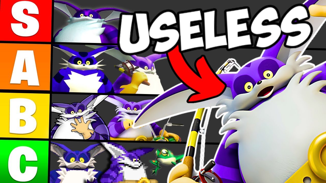 Ranking How USELESS Big is in Every Sonic Game
