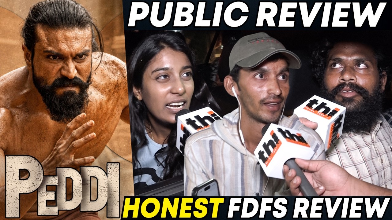 Peddi Public Review Tamil | Ram Charan | Peddi Public Talk | Peddi Review