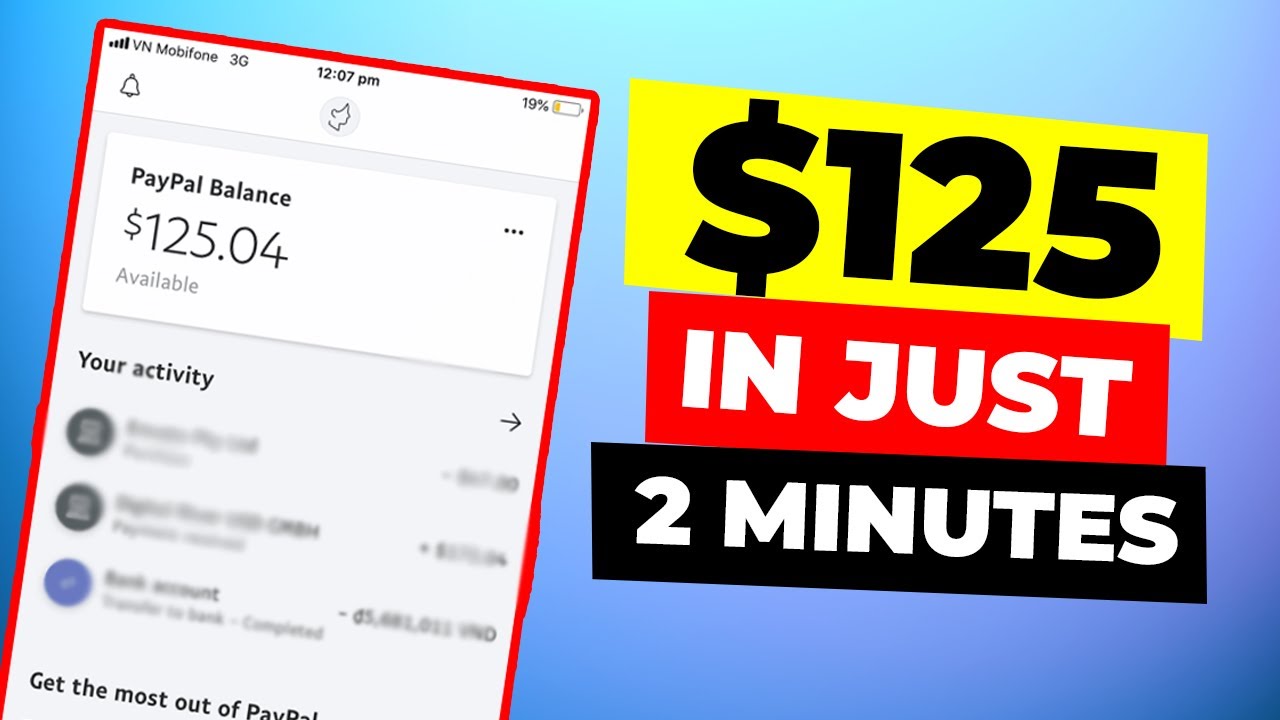 5 BEST WAYS TO GET FREE PAYPAL MONEY INSTANTLY