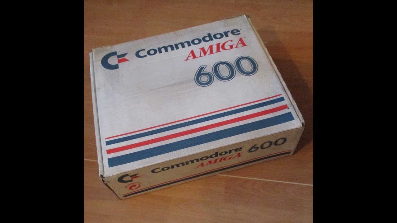 Amiga 600 - unboxing/wypakowanie PL