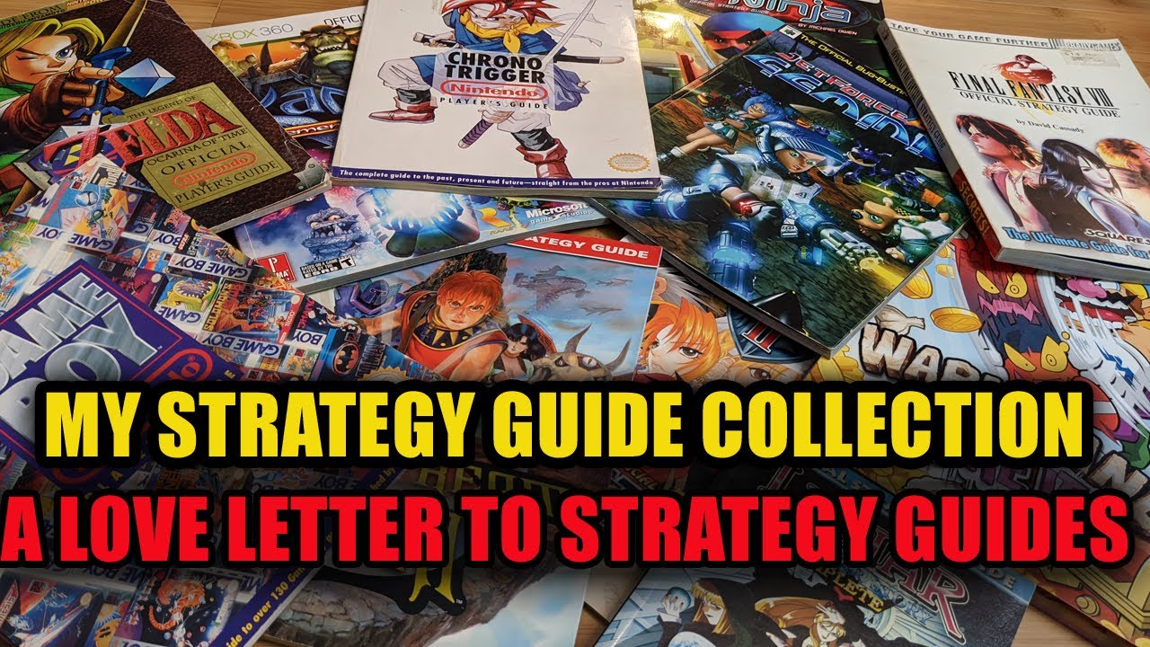 A Love Letter to Strategy Guides: My MASSIVE Collection