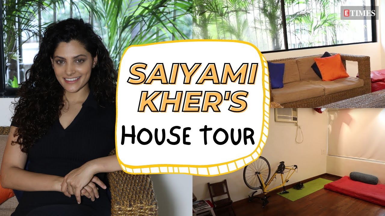 Saiyami Kher's HOUSE TOUR | Being A Gulzar Fan, Ghoomer, Love For Cricket | EXCLUSIVE
