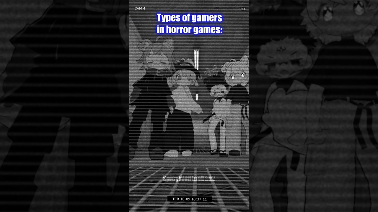 Average Friend Group Playing Horror Games Be Like
