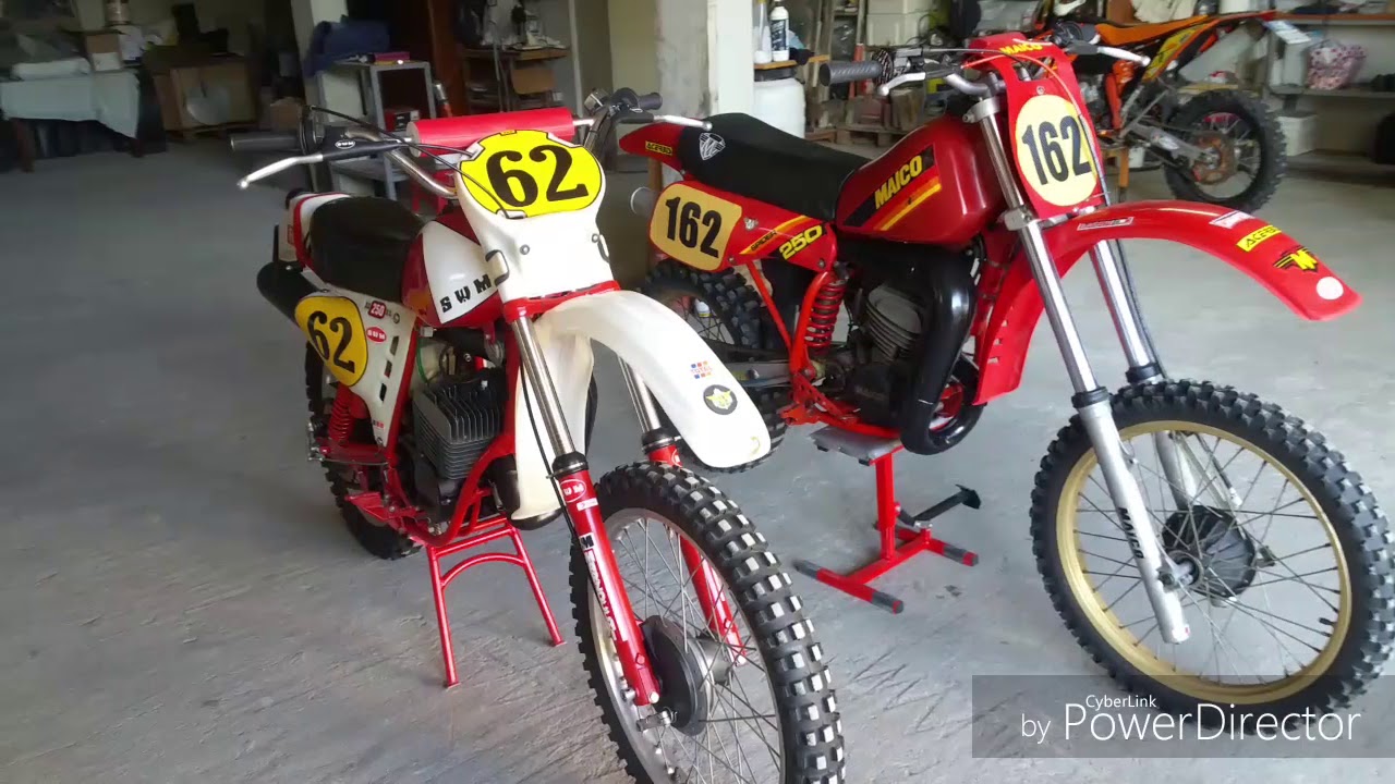 SWM RS250GS  CONTRO MAICO 250 Spider