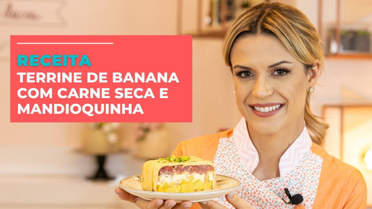 Receita de Terrine de banana com carne seca