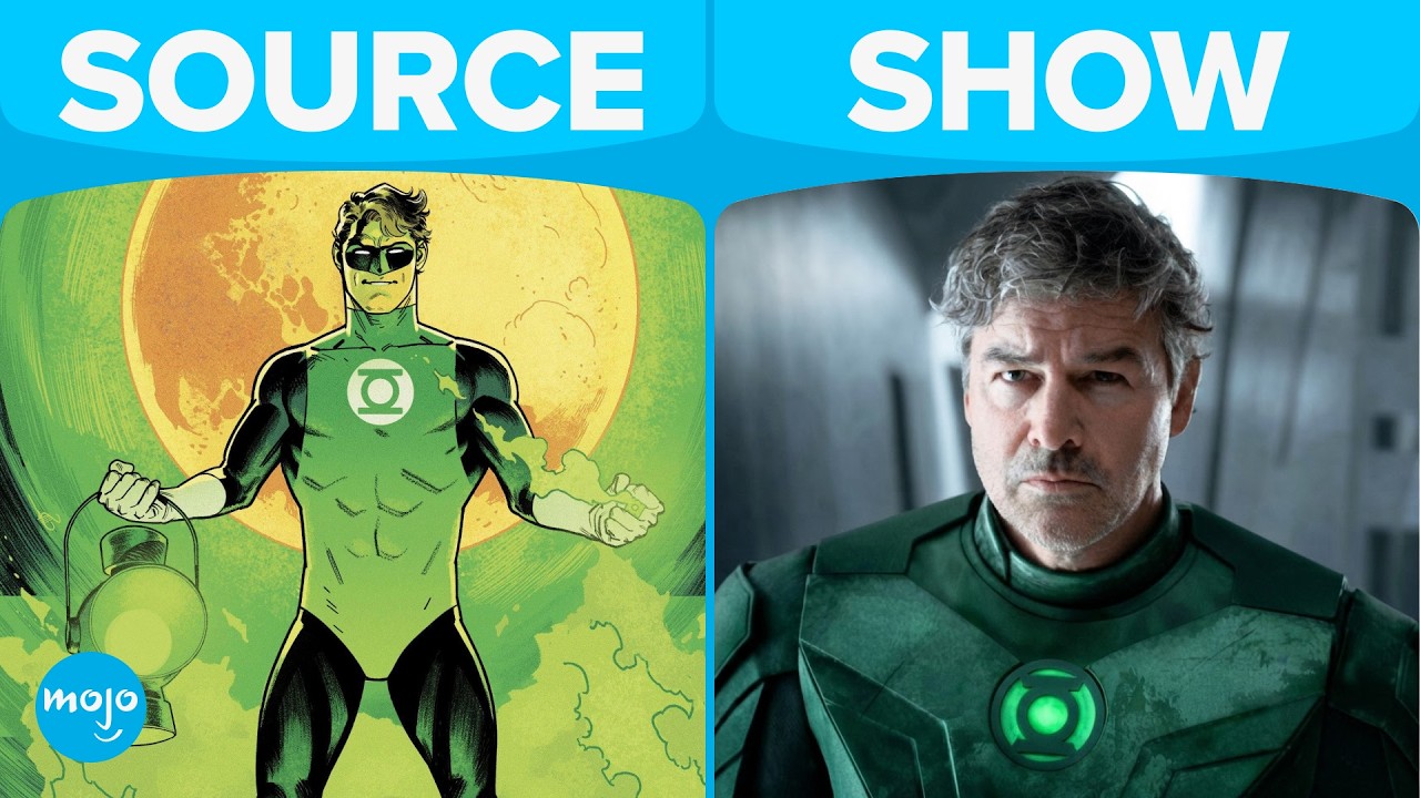 10 Key Differences Between Lanterns TV Show and Source Material