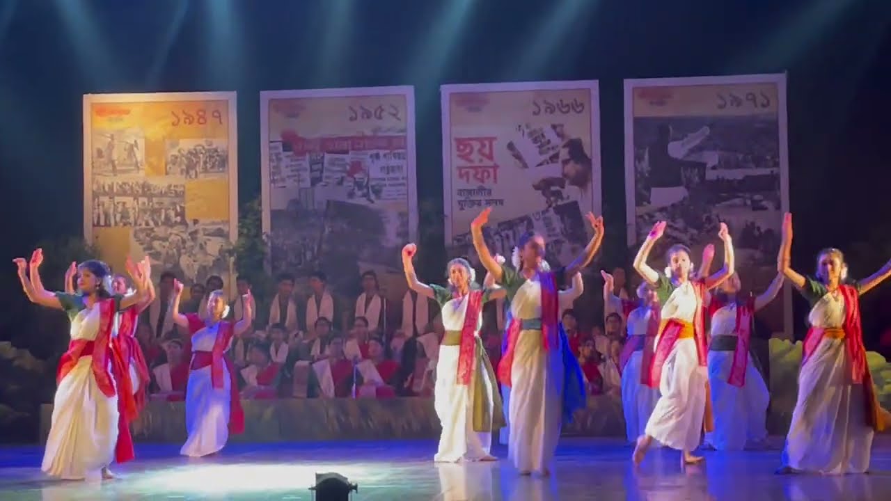 বাংলার মাটি বাংলার জল ( BANGLAR MATI BANGLA JOL) | Performed by Sunnydale School