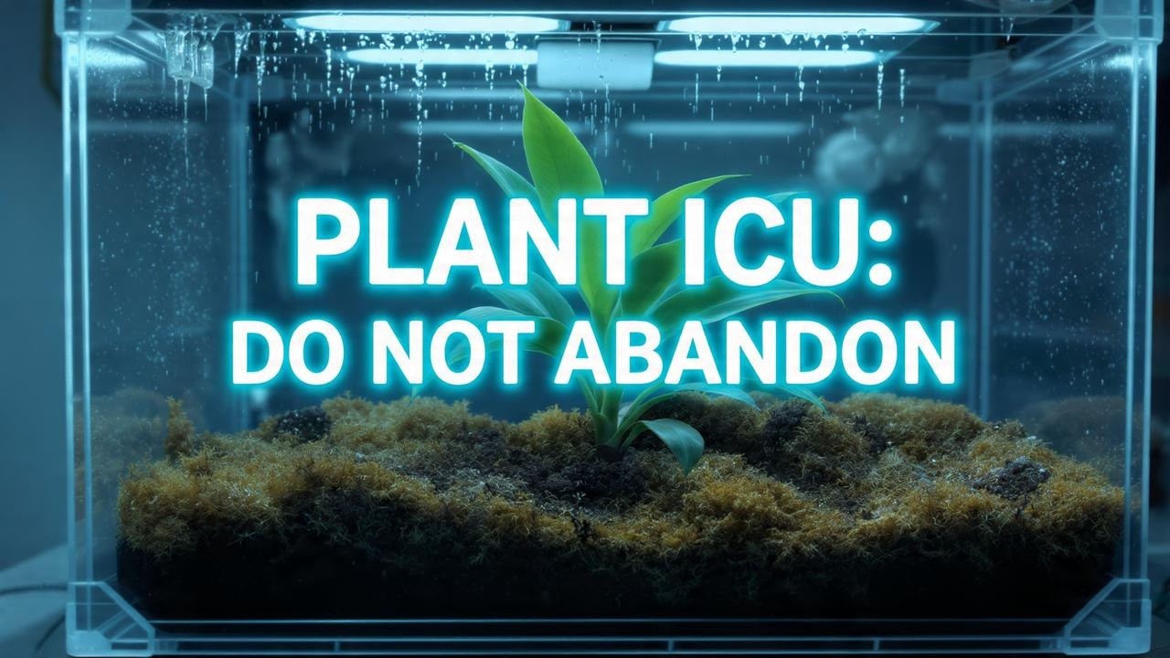 The Sphagnum Moss ICU: A Botanical Rescue Protocol for Severe Root Rot