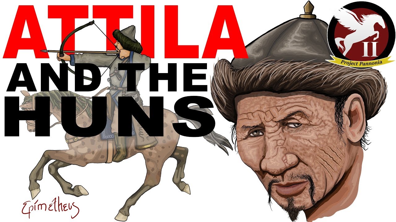 Attila and the Huns (Fall of the Roman Empire) Origin of the Hun Empire explained