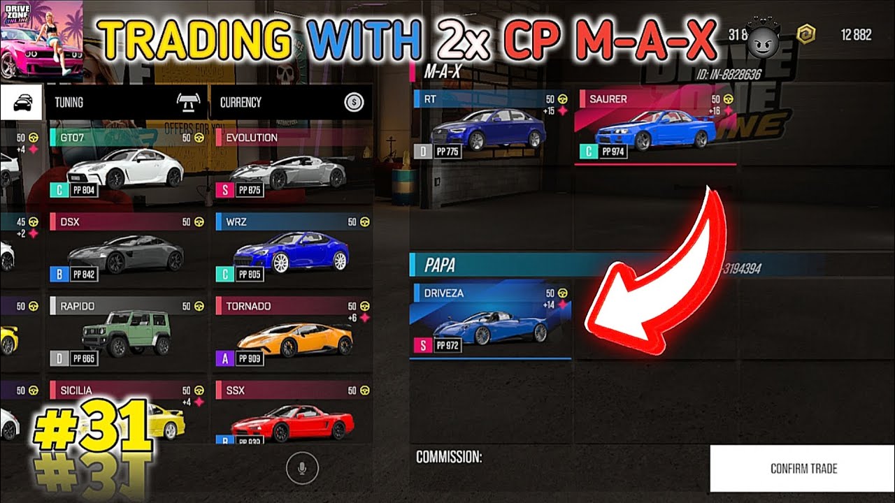 CP MAX PAGANI IN DRIVE ZONE ONLINE EP 31