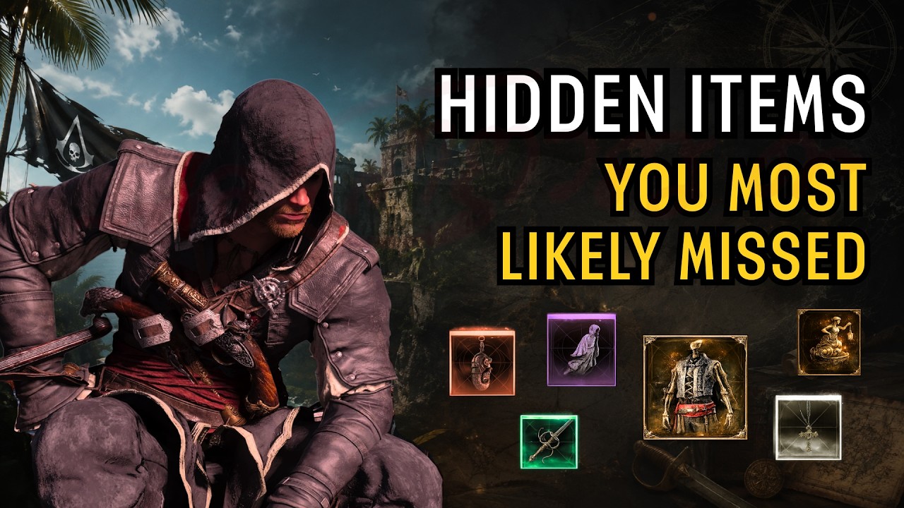 Hidden Items You Most Likely Missed in AC Black Flag Resynced
