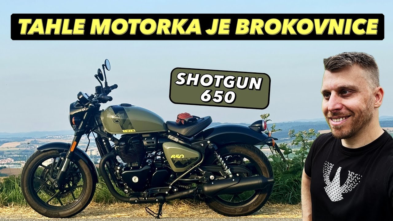 Tahle motorka je...BROKOVNICE!