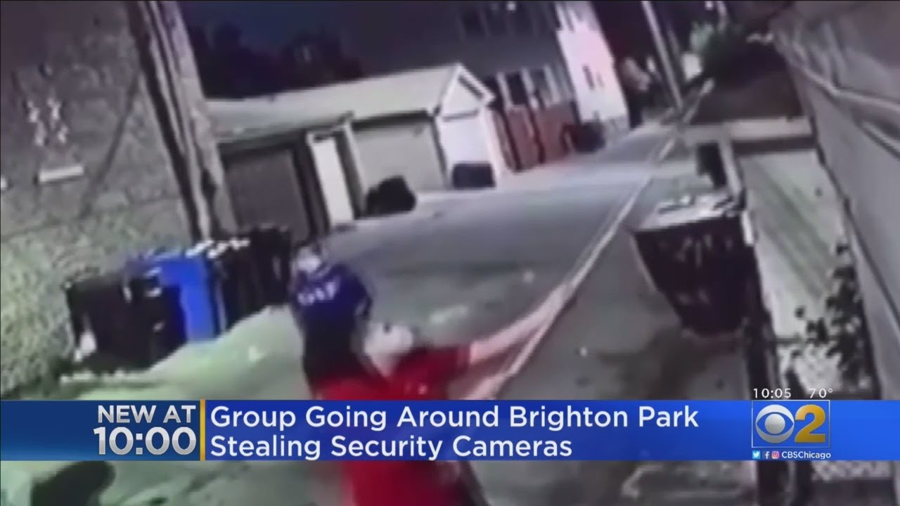 Security Cameras Are Being Destroyed In Brighton Park, Gang Members Blamed