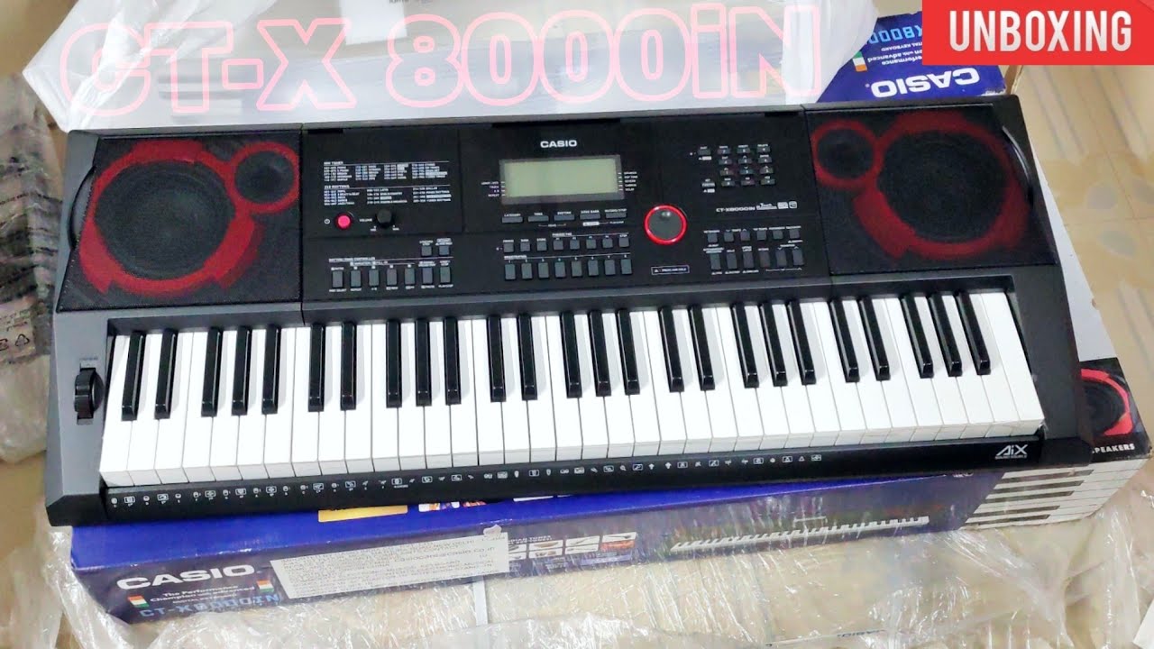 CASIO CT-X 8000in Unboxing &  Review In Hindi 2022 - Kishu Goswami