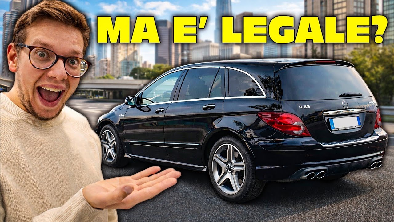 Provo l'UNICORNO di AMG | Mercedes R63 AMG 🦄