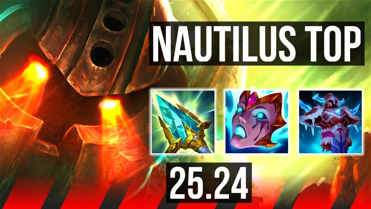 NAUTILUS vs ZAAHEN (TOP) | 30K damage, Grasp Of The Undying, Good KDA: 5/1/13 | NA Master | 25.24