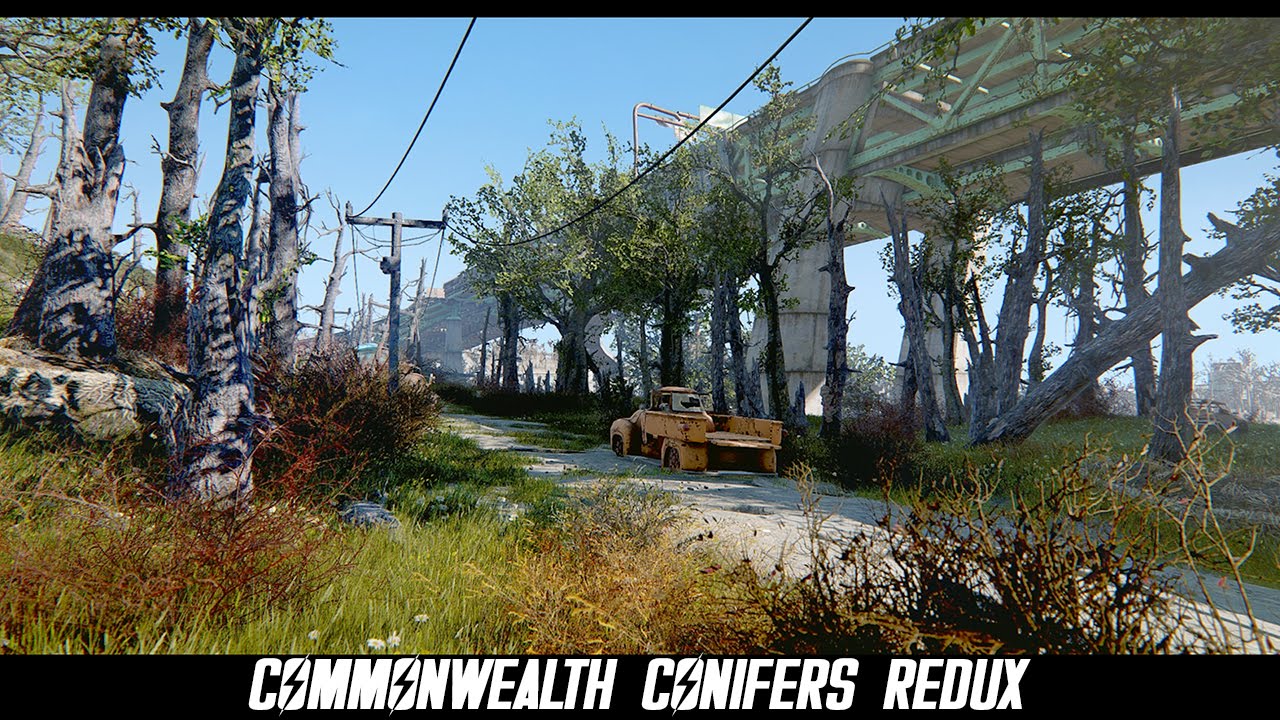Fallout 4 Mods: Commonwealth Conifers Redux