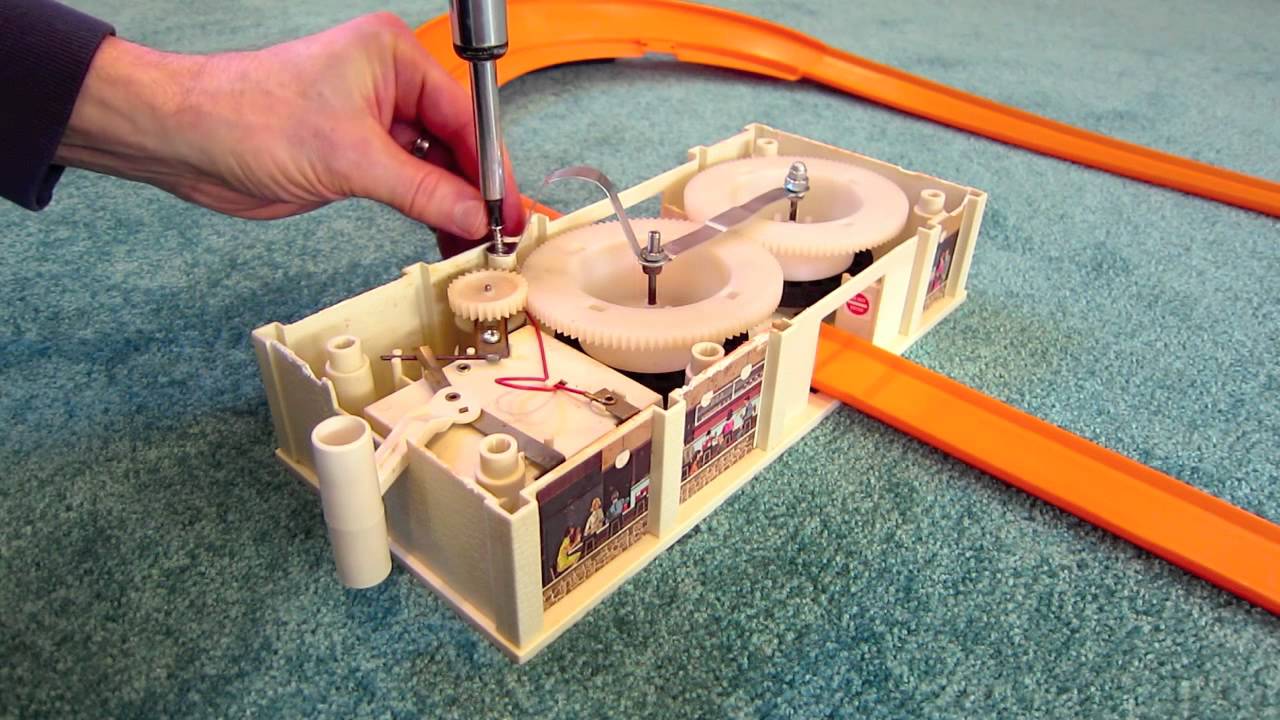 1969 Hot Wheels Super-Charger.  Inner workings.