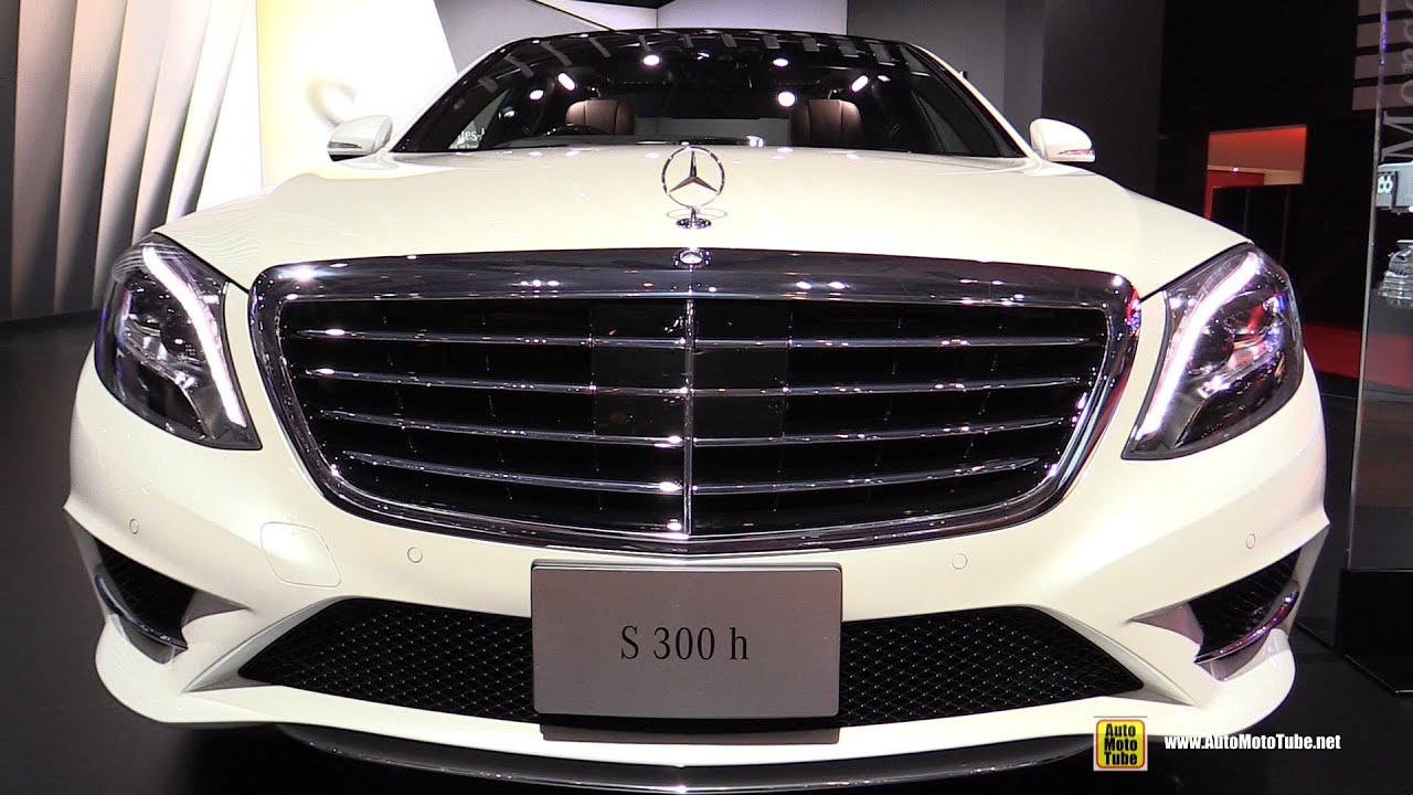 2016 Mercedes S-Class S300h Hybrid - Exterior and Interior Walkaround - 2015 Tokyo Motor Show