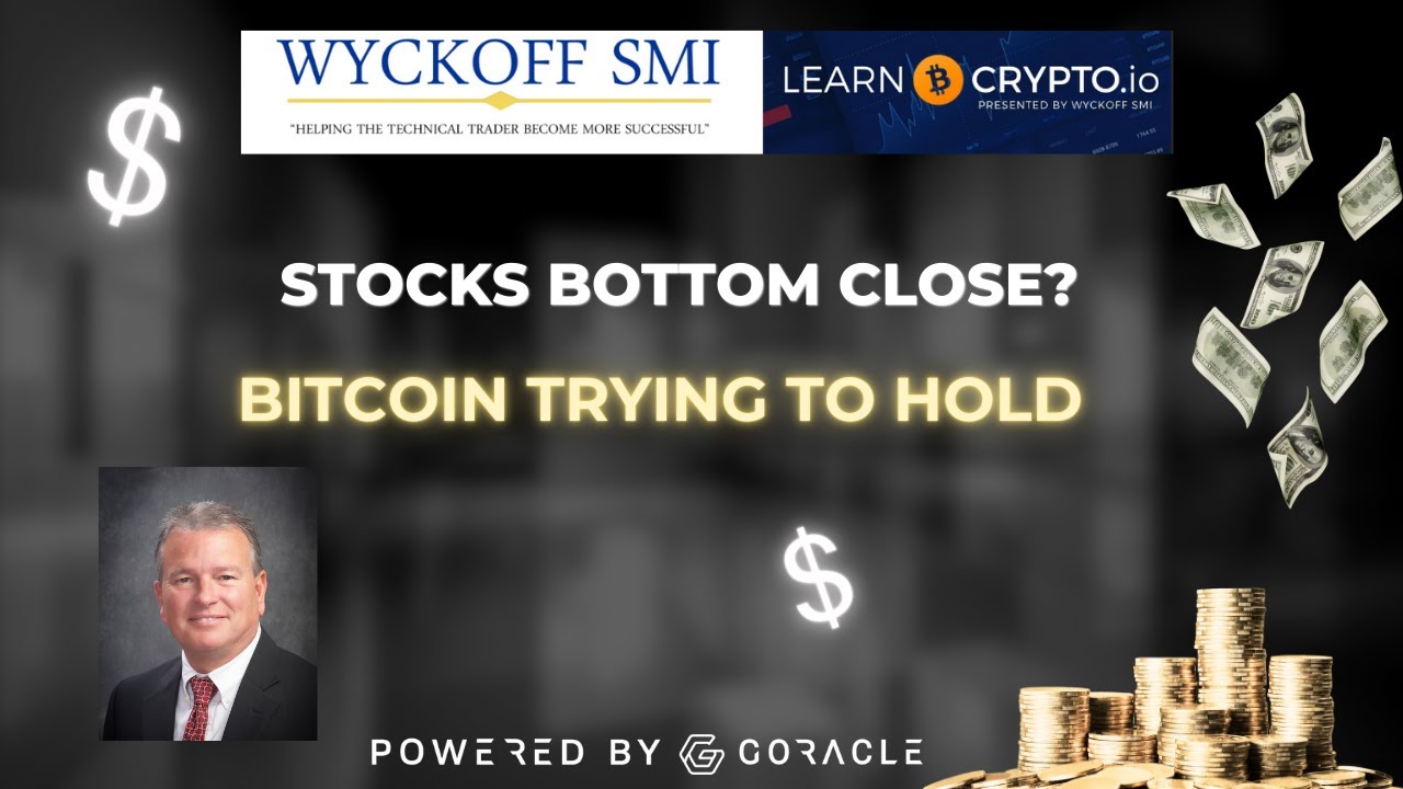 Stocks bottoming soon?, Bitcoin trying to hold.  Let's discuss with Todd  Butterfield