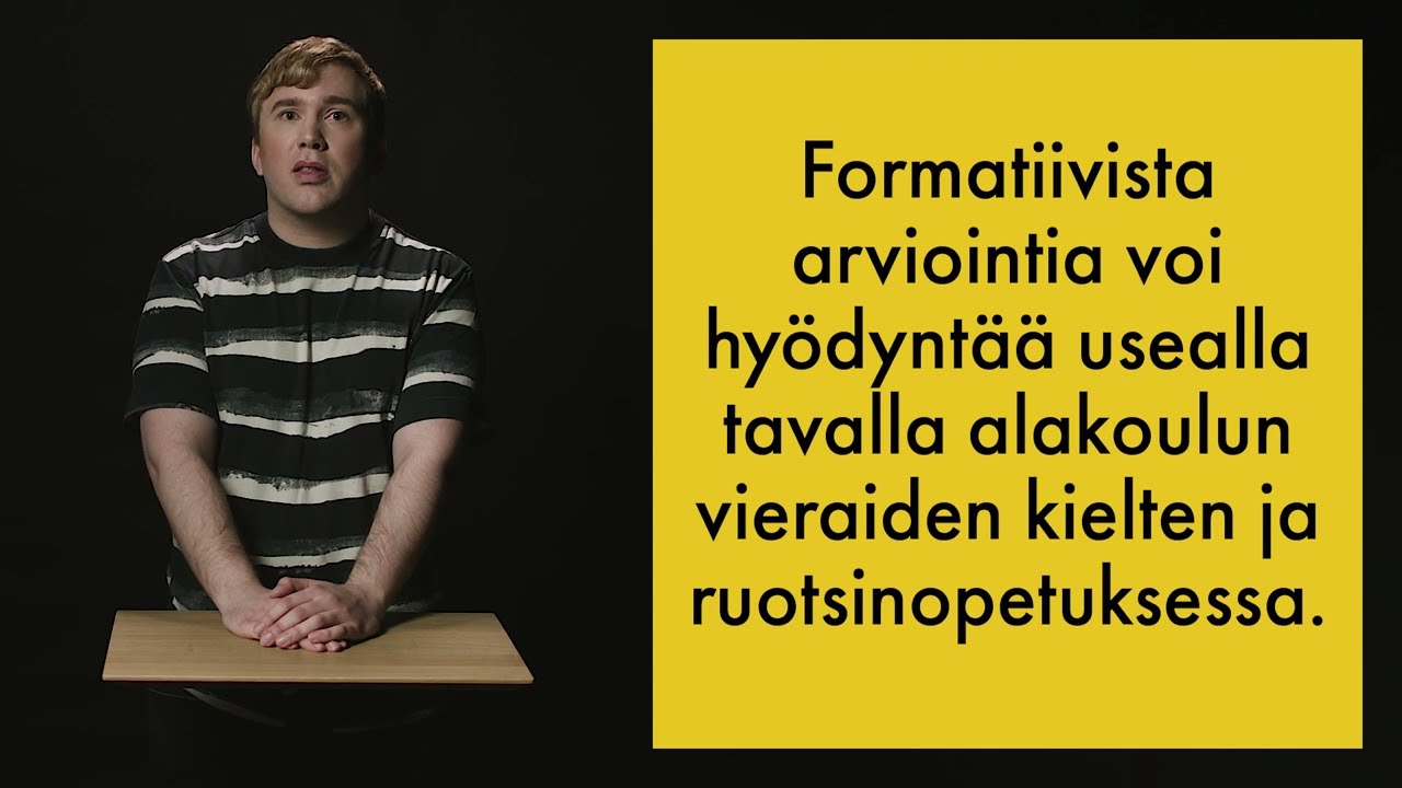 Perusopetuksen 6. lk arviointikriteerit: vieraiden kielten formatiivinen arviointi - Toni M&auml;kip&auml;&auml;