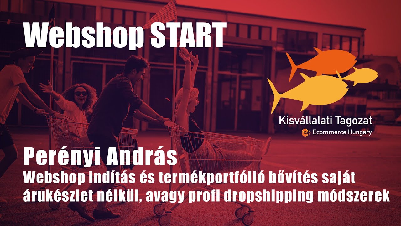 Dropshipping profi módszerekkel I Perényi András I Webshippy