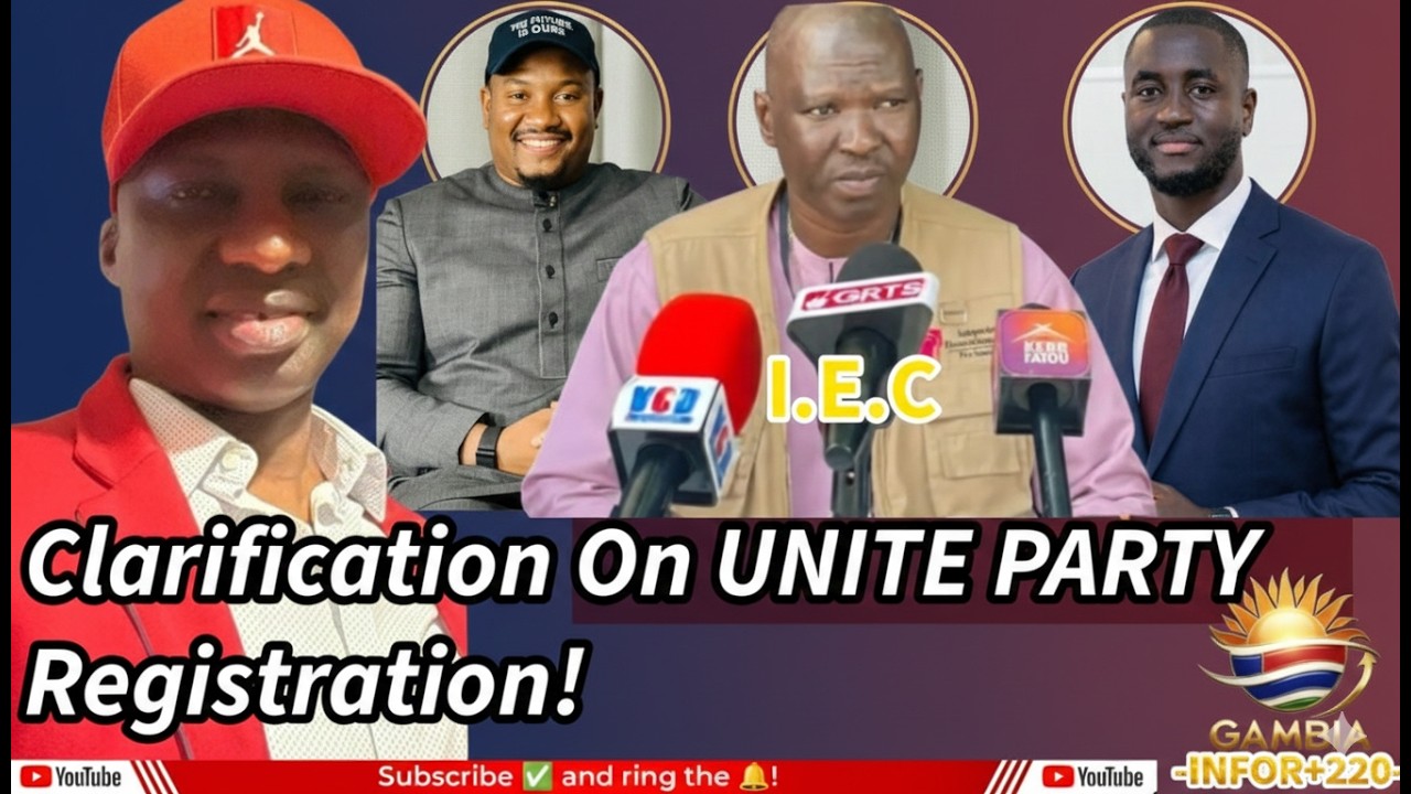 Clarification on UNITE PARTY registration.