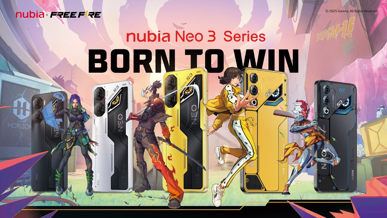 Neo3 Series I nubia x FreeFire เกมมิ่งโฟนที่เกิดมาเพื่อชนะ