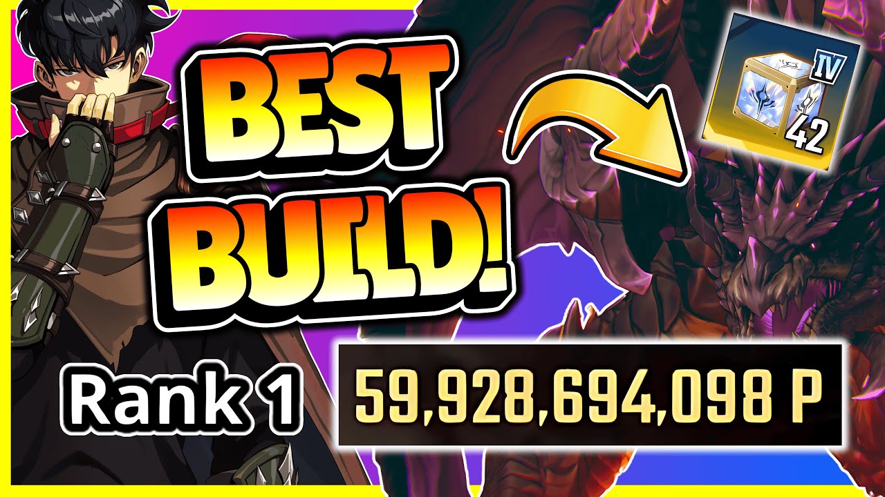 60 BILLION POWER OF DESTRUCTION BUILD GUIDE & REPLAY! MOBILE! [Solo Leveling: Arise]
