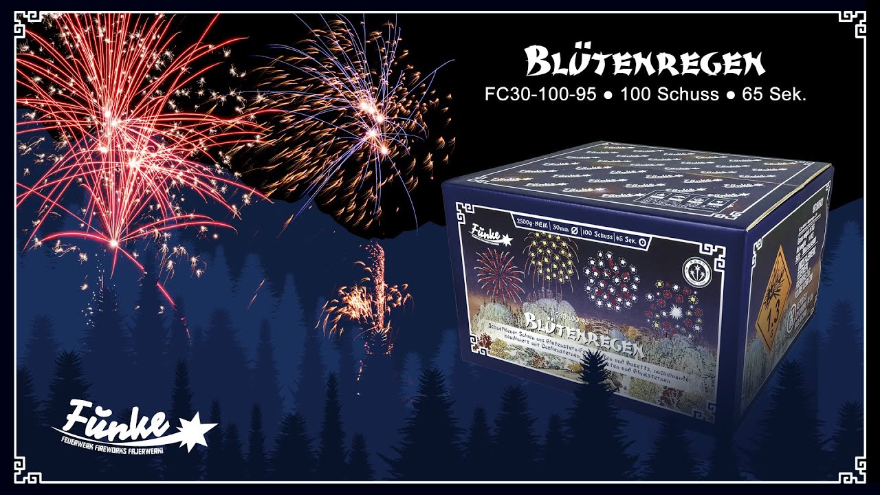 100sh 30mm Cakebox Assortment - Blütenregen [Batch 2021]