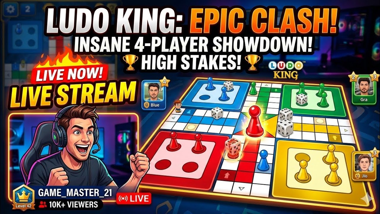 🎲🎮Ludo King live stream