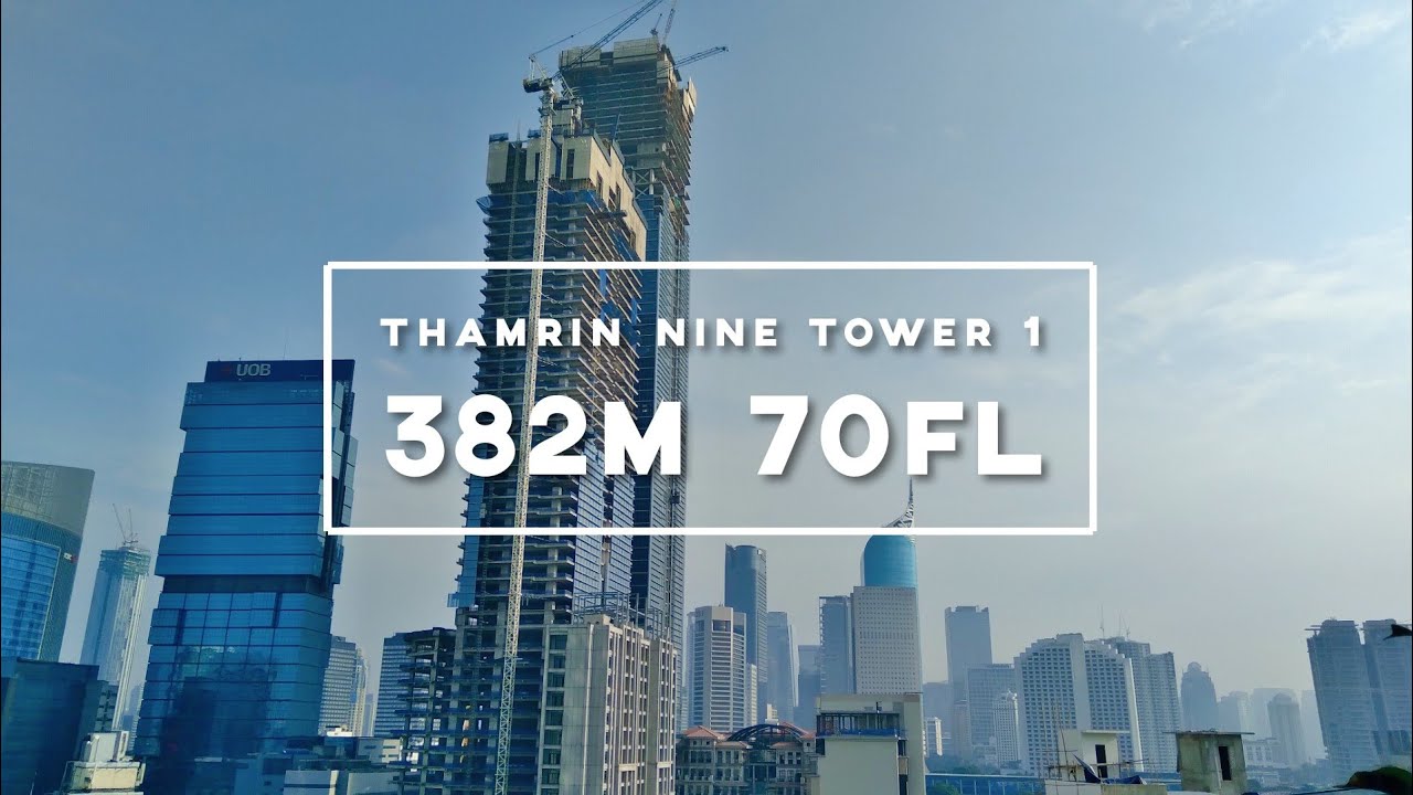 Gedung Tertinggi Dan Supertall Pertama Di Indonesia, Thamrin Nine Tower Update 11 Nov 2020 (T/O)