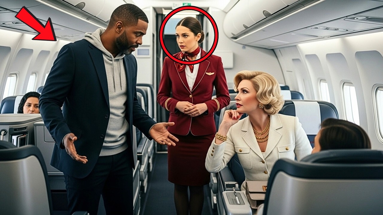 White Woman Snatched Black CEO’s Seat — Then Froze When He Said: “I Own This Airline”
