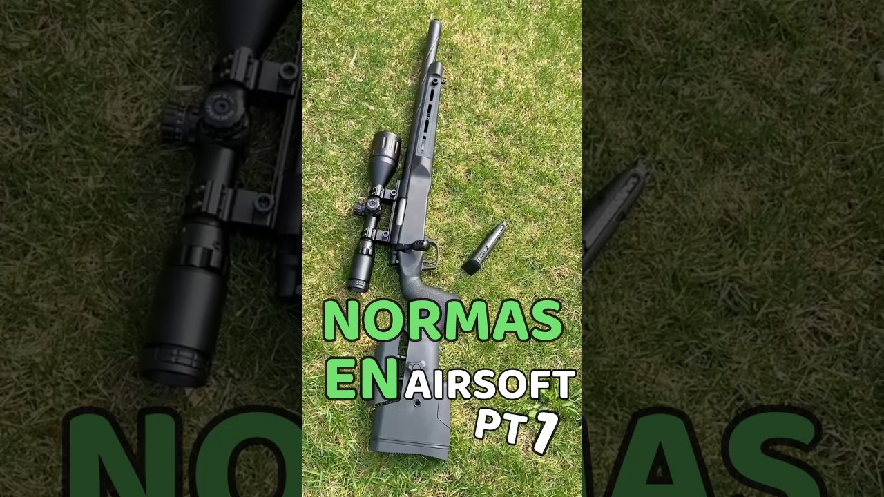 4 NORMAS de Airsoft IMPORTANTES🧐✅ Parte 1 #airsoft #curiosidades #noticias #shorts
