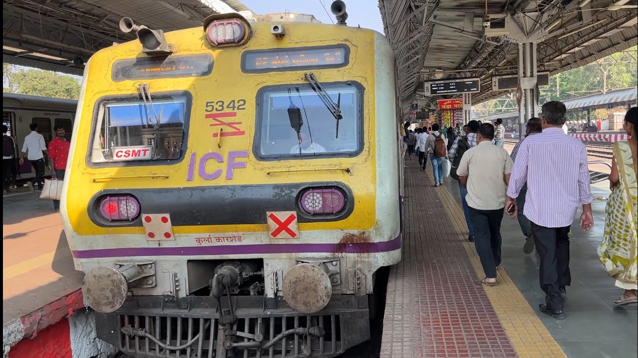Karjat Jn To Khopoli Railway Station Local Train Journey ll Mumbai Local Train 