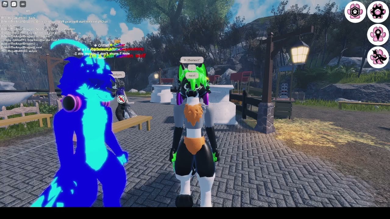 New Roblox Furana update! Hanging out for alittle bit in Furana