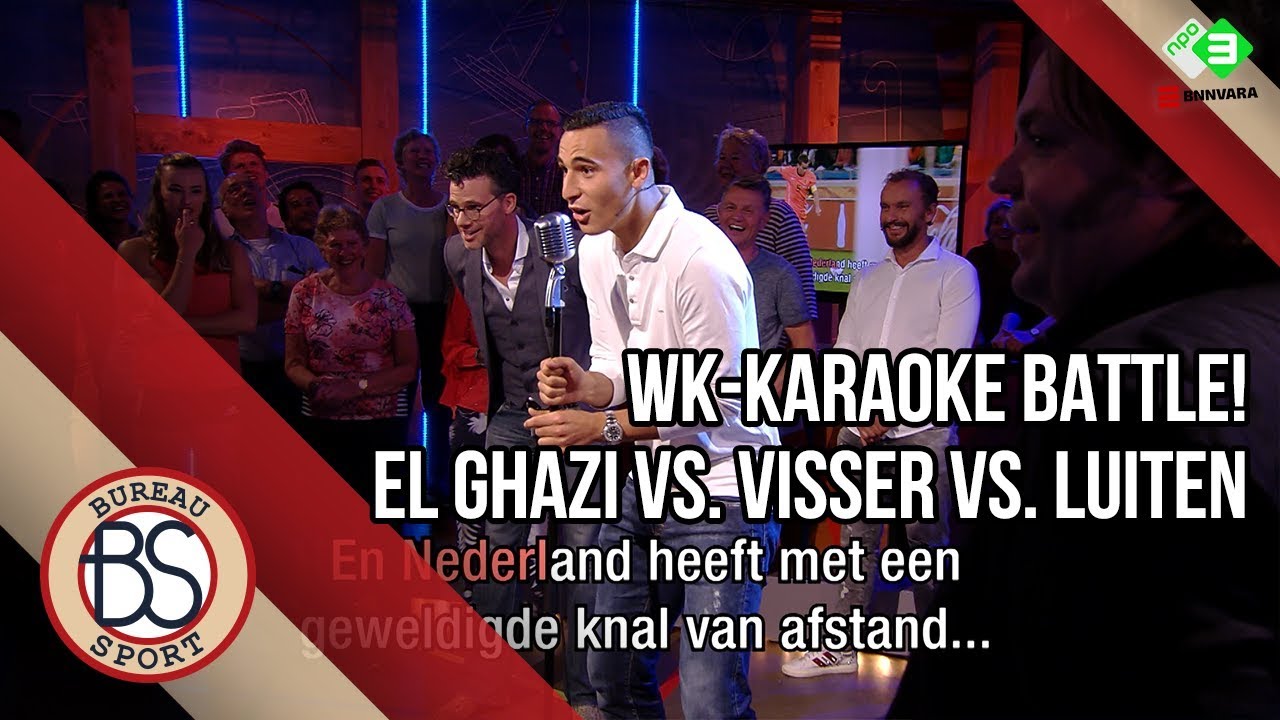 Triple WK-Karaoke Battle! Anwar El Ghazi Vs. Nadine Visser Vs. Joost Luiten!
