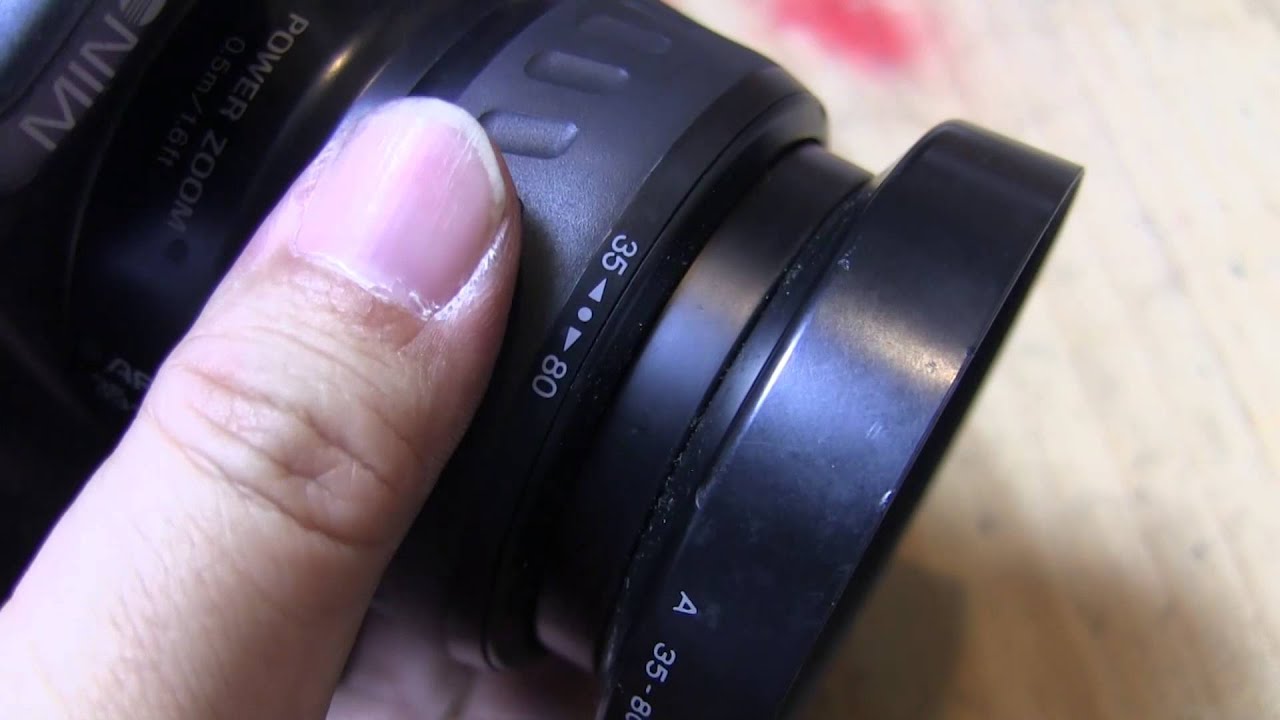 MINOLTA AF POWER ZOOM 35-80mm 1;4(22)-5.6 &Phi;49mm
