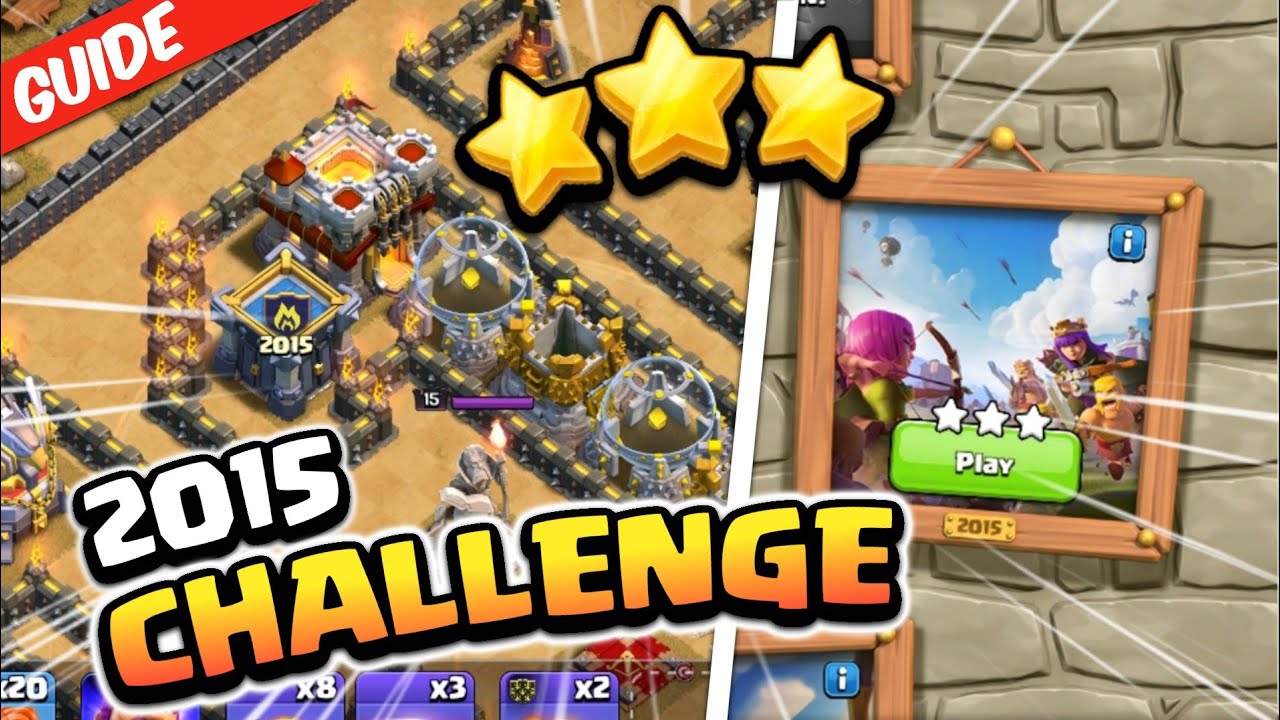 How to complete 2015 CHALLENGE COC / Guide Hindi